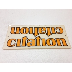 CCM Citation Double Decal - NOS