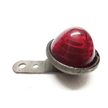 Antique Glass Bee Hive Tail Light Housing