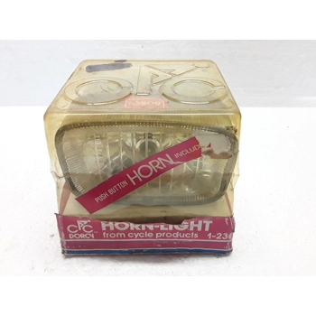 Dorcy Cycle Products Horn-Light Headlight - NOS