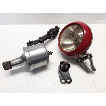 Sun Light Ball Style Bicycle Headlight and Generator