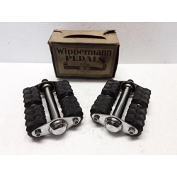 Wippermann 4 Block Antique Rubber Pedals - NOS