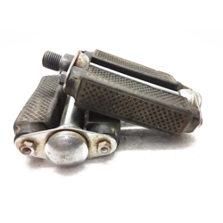 Jawa 1/2in Vintage Rubber Moped Pedals