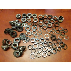 Job Lot of Antique and Vintage Headsets and Parts - New and Used