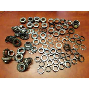 Job Lot of Antique and Vintage Headsets and Parts - New and Used