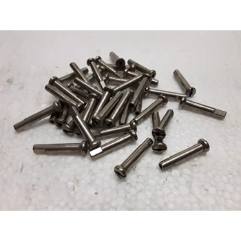 CCM 15G Long Spoke Nipples 23mm 38pc - NOS