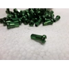 DT Swiss Aluminum Spoke Nipples 12mm x 2.0mm 71pc Green - NOS
