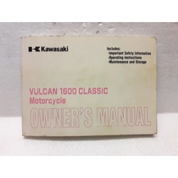 2003 Kawasaki VN1600 Vulcan Classic Owner's Manual 99987-1151