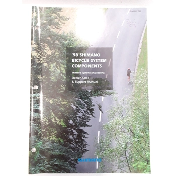 1998 Shimano Bicycle System Components Dealer Sales & Support Manual