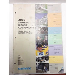 2000 Shimano Bicycle Components Trade Sales & Support Manual