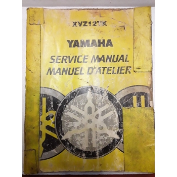 1983 Yamaha XVZ12TK Venture Service Manual English French #2