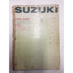 1965 Suzuki T20 Super Sport 250 Service Guide
