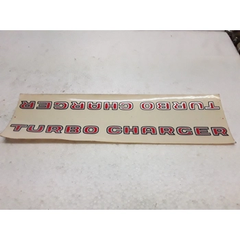 CCM Turbo Charger Double Decal - NOS