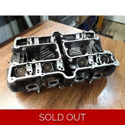 1982 Yamaha XJ650R Seca Cylinder Head with Valves 4K0-11110-00