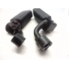 1978-81 Kawasaki KZ400B KZ400C KZ440B KZ440C Driver Foot Pegs and Brackets - Pair 34028-012 34028-01
