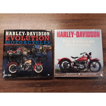 Harley Davidson Hard Cover Books - Lot of 2 - NOS