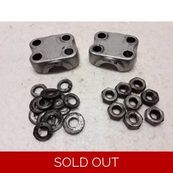 1972-79 Honda CR250M GL1000 MR250 MT250 SL350 XL250 XL350 Front Fork Axle Clamps 51634-340-000 Pair