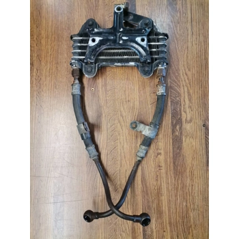 1983-87 Suzuki GS550E GSX500E GSX550E Oil Cooler and Hoses 16600-34310 16470-43400 16460-43400