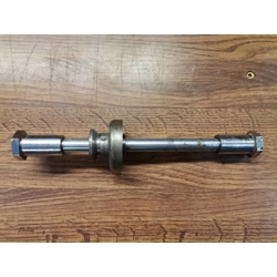 1974-79 Kawasaki KD125 KD175 KX125 Front Axle with Nuts and Hub Collar 41069-025 41068-043 41069-024