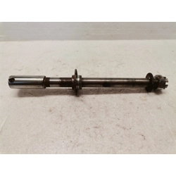 1970-78 Yamaha DS7 R5 RD250 Front Axle with Spacer and Nut 90387-15421 278-25181-00