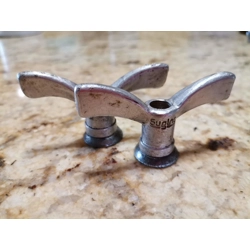 Sugino Aluminum Wing Nuts 3/8in 26TPI