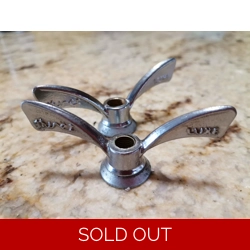 Huret Luxe Bronze Wing Nuts 5/16in Pair - NOS