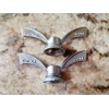 Huret Luxe Bronze Wing Nuts 5/16in Pair - NOS