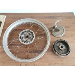 1970s Beta 125RC 250RC Rear Spoked Wheel Rim with Brake