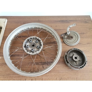 1970s Beta 125RC 250RC Rear Spoked Wheel Rim with Brake