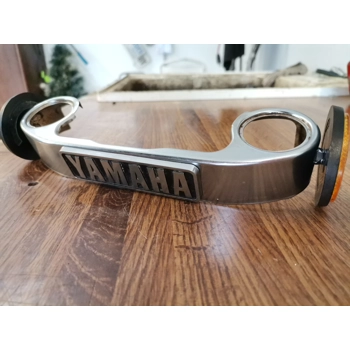 1978-82 Yamaha XS400 XS400S Fork Cover and Emblem 2L0-23122-00-93 2M0-23395-00