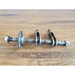 1980-82 Yamaha XS400 XS400S Rear Axle and Tensioners 1J3-25381-00 1L9-25367-00 168-25389-00