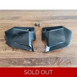 1985-86 Honda VF700C VF750C Front Upper Frame Covers 61403-MK3-000 61402-MK3-000