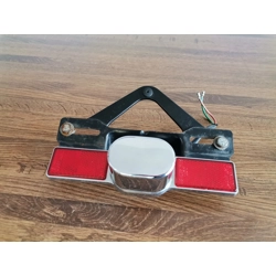 1985-86 Honda VF700C VF750C Licence Plate Bracket and Light 84701-MK3-670 33720-MK3-670