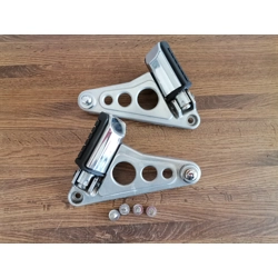 1985-86 Honda VF700C VF750C Passenger Foot Pegs and Brackets 50680-MK3-000 50690-MK3-000