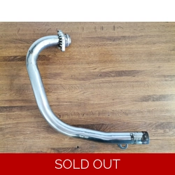 1974-79 Yamaha TX650 XS650 Left Exhaust Head Pipe 447-14610-03
