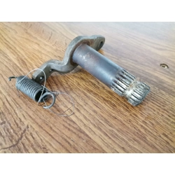 1980-82 Suzuki GS750E GS1100E Brake Pedal Shaft and Spring 09443-14013 43120-49210