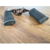 1982-83 Suzuki GS750E GS750T Driver Foot Pegs and Brackets 43550-34500 43520-49500