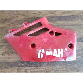 1985 Yamaha YZ125 Left Radiator Cover 39W-21731-10