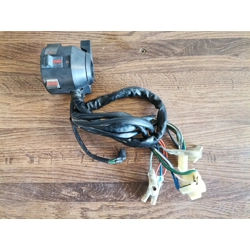 1983-84 Honda VT500FT Ascot Left Hand Control Switch and Choke Lever 35200-MF8-670 35200-MF8-770 #1