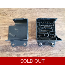 1983-84 Honda VT500FT Ascot Wiring Junction Box and Cover 32451-MF8-000 32450-MF5-000