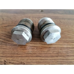 1975-78 Harley Davidson SX125 SXT125 Betor Fork Caps - Pair