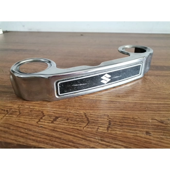 1981-83 Suzuki GS650E GS650G GS750T Front Fork Cover Emblem 68211-34500 51871-34501 #2