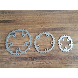 Shimano Biopace Steel Chainring Set 110mm/74mm 28/38/48 Tooth