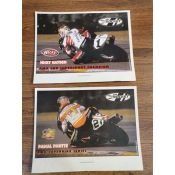 1999 Joe Rocket Sales Brochures - Pascal Picotte and Nicky Hayden Apparel