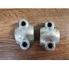 1969-81 Kawasaki H1 KH500 KZ650 KZ750 KZ900 KZ1000 Front Axle Clamps 44063-014