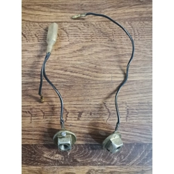 1973-77 Suzuki TC125 TS125 TS185 Headlight Grounding Nuts 51822-29001 51821-29001