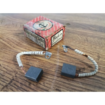 Vintage FC England Dynamo Brush Set for Lucas E3L E3LM E3N 200737 FC4022 - NOS