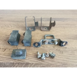 1974-78 Kawasaki KZ400 Seat Hinges Dampers Latch 53009-036 53009-035