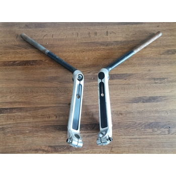 1983-87 Yamaha XVZ12 XVZ13 Venture Royale Handlebars 26H-26121-01 26H-26122-01 26H-26112-00 #2