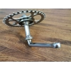 Vintage 1 Piece Crankset for Children's Bicycle 40 Tooth 4-1/2in