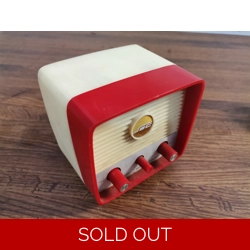 Vintage Bicycle Headlight Radio Horn circa 1970s